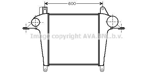 AVA QUALITY COOLING tarpinis suslėgto oro aušintuvas, kompresorius MN4044